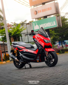 Yamaha Nmax Gen 2 độ - Sự Lột Xác Đầy cá tính theo phong cách xe đua Ducati Desmocedici