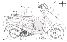 Bằng sáng chế của Honda về mẫu xe hoàn toàn mới sử dụng chân ga