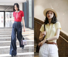 Không phải sơ mi hay áo phông, đây mới là chân ái của chị em 30 khi mặc quần ống rộng để trông như giới tài phiệt