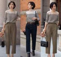 Kiểu quần tôn dáng chân, đẹp vượt mặt quần ống rộng và quần jeans mùa xuân 2025