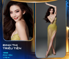 Một người đẹp Top 10 Miss Universe Vietnam gây chú ý khi lại đi thi Hoa hậu