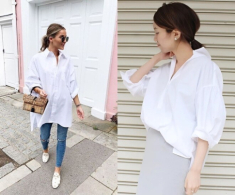 Stylist Nhật tiết lộ kiểu áo sơ mi khiến chị em U40 lộ rõ dấu hiệu tuổi tác, chỉ cần đổi chi tiết này là trẻ ra ngay