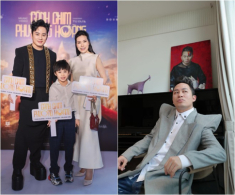 Tùng Dương sống cùng vợ hơn tuổi và con trai trong căn nhà tao nhã, bước vào thấy ngay thứ tài sản này
