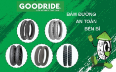 Vỏ xe Goodride đến từ Thái Lan: Sự lựa chọn đáng tin cậy cho anh em với giá thành siêu hợp lý
