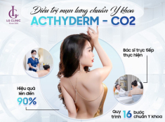 Acthyderm - CO2: Công nghệ trị mụn thế hệ mới, không xâm lấn, không để lại sẹo