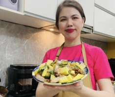 Ba chỉ lắc xoài tắc thơm ngon, lạ miệng để nhâm nhi cuối tuần