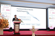 Bác sĩ CKII Phạm Minh Trường chia sẻ về lợi thế của hệ thống RF đa nhiệm tại Hội thảo Quốc tế FOB 2025