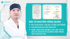 Bác sĩ Nguyễn Hồng Quân và “thời điểm vàng” cứu làn da chảy xệ