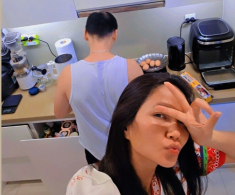 Chồng H’Hen Niê dậy từ 5h30 để nấu ăn sáng cho vợ, nàng hậu đi làm mang theo cả rổ trứng “tình yêu”