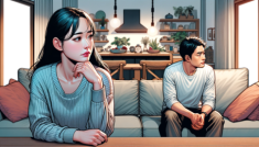 Chồng toàn để con nhịn đói khi tôi có việc nhờ anh trông
