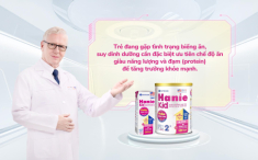 Dinh dưỡng Y học giúp trẻ cải thiện biếng ăn, tăng cân sau 1 tháng