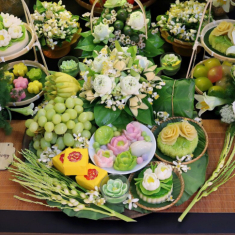Gợi ý mâm cỗ cúng Tết Hàn thực đẹp mắt, dễ chuẩn bị của mẹ đảm Hà Nội