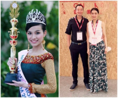 Hoa hậu Việt lấy chồng Tiến sĩ Mỹ cùng họ Nguyễn, đặt tên cho con trai, con gái vừa hay vừa hợp bố mẹ