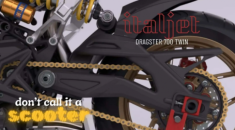 Italjet chia sẻ thông tin chi tiết về Dragster 700 Twin, cho biết đây không phải là xe tay ga