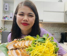 Làm thịt heo quay nhớ thực hiện bước này bì vàng ươm, nổ đều lại giòn tan ăn đã miệng