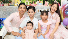 Lisa nhà Khánh Thi Phan Hiển được hội mẹ bỉm “xin vía” đôi mắt to tròn, đen láy tuyệt đẹp