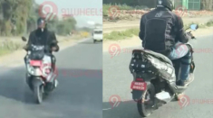 Phát hiện hình ảnh Suzuki Burgman 125 hoàn toàn mới đang được chạy thử trên đường phố