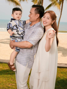 Rời showbiz lấy vợ 2 CEO kém 16 tuổi, Chi Bảo đặt tên cho quý tử liên kết mật thiết với anh trai cùng cha khác mẹ