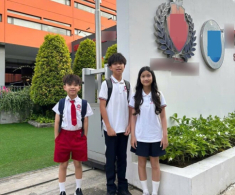 Trở về sau chuyến định cư 1 năm, 3 con Ốc Thanh Vân ngày đầu đi học lại trường quốc tế ở Việt Nam, học phí 1,5 tỷ/năm đắt hơn cả ở Úc