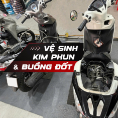 Vệ sinh kim phun, buồng đốt bằng dung dịch chuyên dụng BG, phục hồi động cơ như mới