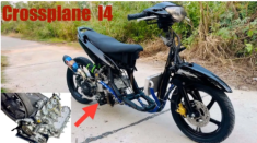 [Video] Yamaha Mio độ động cơ 4 máy - Tuyệt phẩm sáng tạo không tưởng