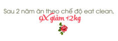 9X chia sẻ chế độ ăn lành mạnh, cực ngon nhìn đã mắt, sau 2 năm giảm được 12kg