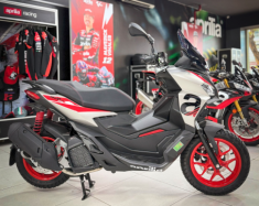 Aprilia SR GT 200 Sport 2025 màu mới âm thầm ra mắt tại Việt Nam với giá bán gần 100 triệu đồng