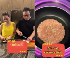 Chồng đạo diễn trăm tỷ của Đinh Ngọc Diệp không chỉ giàu, giỏi mà còn đảm nấu ăn thế này!