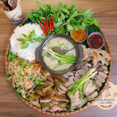 Cuối tuần nhà có khách, làm ngay mẹt vịt thế này cực ngon, ai cũng tưởng “order” ở nhà hàng