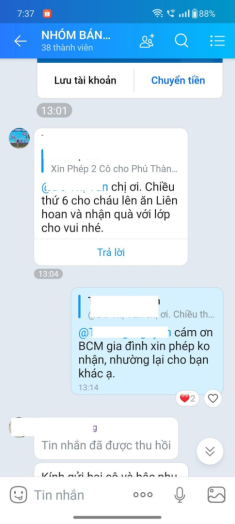 Đăng tin nhắn trong group chat lớp, mẹ Việt bị cõi mạng chỉ trích vì từ chối cho con nhận phần thưởng cuối năm