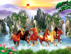 Đây là lý do vì sao trong bức tranh mã đáo thành công luôn có một con ngựa quay đầu