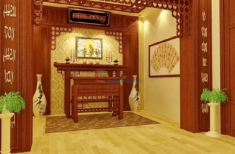 Đây mới là màu sơn cho không gian thờ cúng thu hút năng lượng tích cực, mang lại may mắn cho gia đình