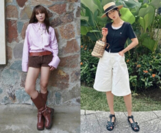 Hai mỹ nhân Việt - Hàn xứng danh “sách mẫu” thời trang cho hội chị em 40 , phong cách phối đồ tinh tế đáng học hỏi