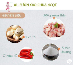 Hôm nay ăn gì: Bữa cơm đơn giản, không ngán ngấy