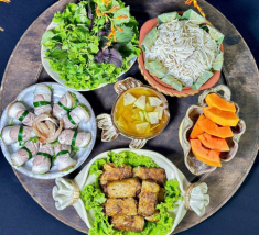 Hôm nay nấu gì: Chán cơm, đổi gió với bún chấm tươi mát, nhìn chỉ muốn ăn hết sạch