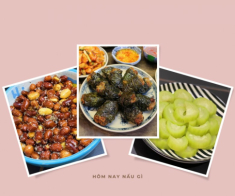 Hôm nay nấu gì: Cơm tối 3 món giản dị, ngon miệng