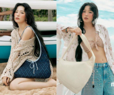 Nữ thần Hàn Quốc đến Việt Nam “mưa lời khen” vì bộ ảnh xinh lung linh, gu thời trang ngoài đời chất khỏi bàn