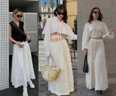 Sở hữu chân váy trắng nhưng không biết phối với gì trong tủ đồ, 5 outfit “cứu nguy” chuẩn xinh, cứ diện là đẹp