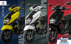Suzuki Avenis 125 ra mắt bộ 3 màu mới với phối màu rất khác biệt và thể thao