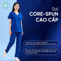 Váy vóc mặc lúc đi chơi, còn đi làm thì phải có SCRUB FIONX® xịn, chỉn chu và đúng gu chị em ngành y tế, spa