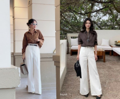 Vì sao phụ nữ 30 nhất định phải có 1 chiếc quần trắng? 3 nên – 3 không khi diện quần trắng để không bị “phản chủ”