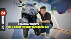 [Video] Đánh giá chi tiết Yamaha Tricity 155 với bộ bánh kép trước độc đáo vừa nhập về Việt Nam