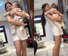 2 con riêng Shark Bình tranh nhau bế em gái Jenny, “cá mập bố” giải thích thái độ “phân biệt” đối với em trai Jimmy