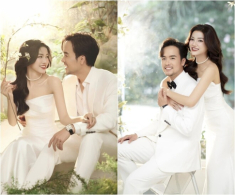 Anh Đào VTV tung ảnh cưới khoe nhan sắc rạng rỡ, chú rể nhìn vợ say đắm nhưng bị góp ý về vẻ ngoài