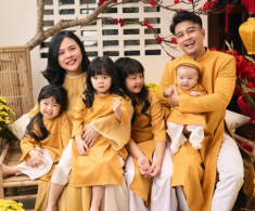 Bà mẹ 4 con Vân Trang có thời khóa biểu dày đặc mỗi ngày, căng thẳng vì lo không đủ thời gian chăm các nhóc tì