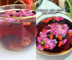 Bỏ uống trà sữa, cô gái học mẹ uống loại nước đỏ ngầu giúp tái sinh làn da “cú đêm” căng mịn như đi spa mỗi ngày