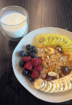 Bữa sáng healthy ‘kiểu mẫu’ của bà bầu Ngô Thanh Vân