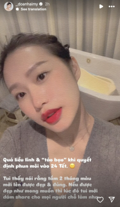 Các nàng WAGS nô nức thẩm mỹ, làm đẹp cận Tết, bà xã Đoàn Văn Hậu thừa nhận “liều lĩnh” vì một điều