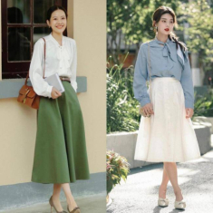 Chị em U40 không cần sắm nhiều, tuân theo công thức “2 váy 3 quần” là đủ đẹp suốt hè, ai nhìn cũng mê