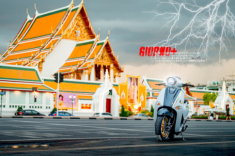 Chiếc Giorno 125 độ full bài ‘trắng vàng kim’ đầy mê hoặc